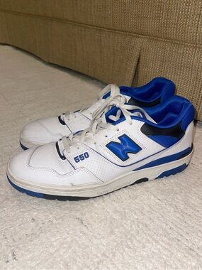 New Balance 550 leather sneakers